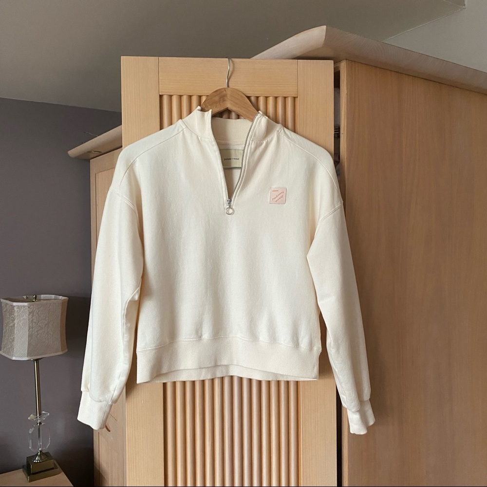 Paloma wool logo half zip sweatshirt - Picture 4 of 5